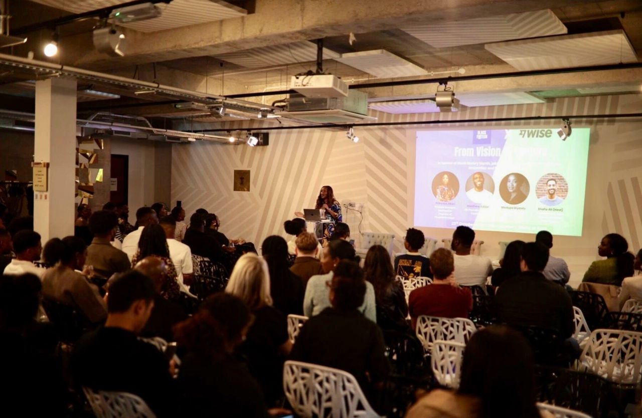 From Vision to Venture - Black in Fintech event at Wise London